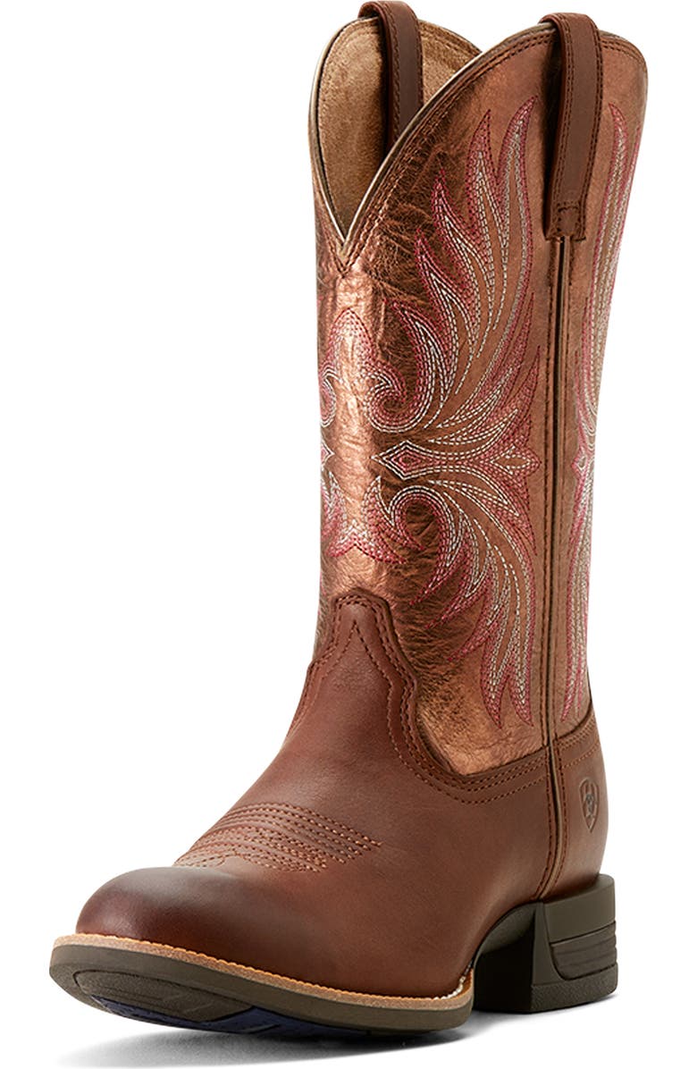 Ariat Ranahan Sena Western Boot, Alternate, color, Brown