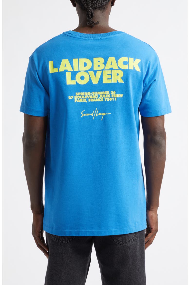 Ciggy Pocket Cotton Graphic T-Shirt, Alternate, color, BLUE/ YELLOW