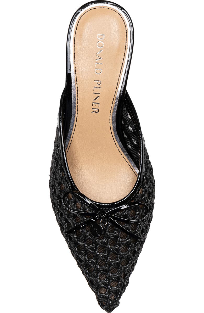 Donald Pliner Soel Woven Raffia Bow Mule, Alternate, color,