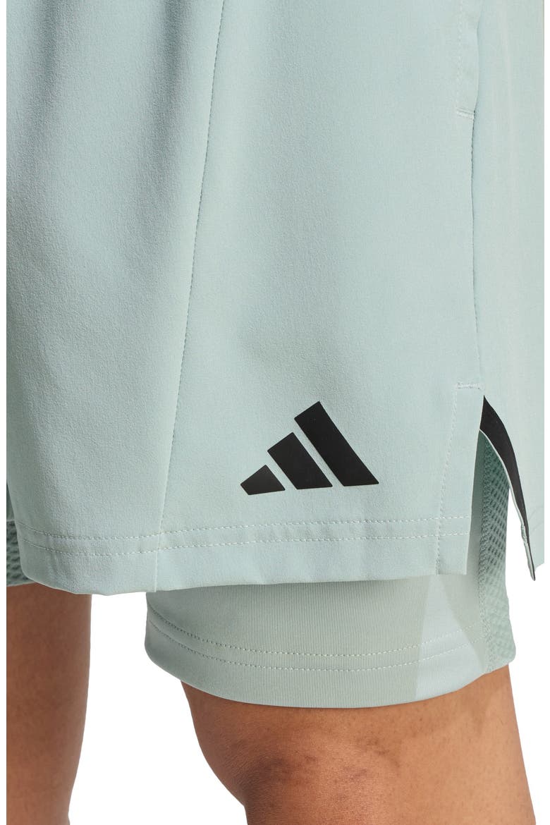 D4T Climacool Workout 2-in-1 Shorts, Alternate, color, WONDER SAGE