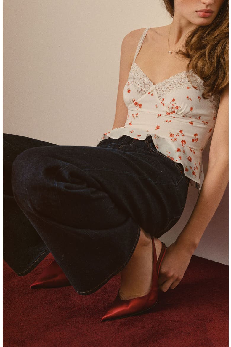 Anouk Floral Print Camisole, Alternate, color, LOVIE
