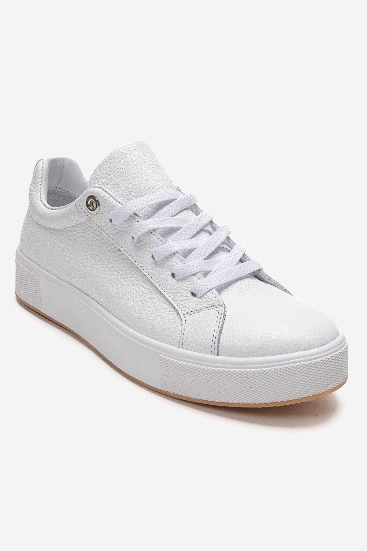 Pallen Leather Casual Sneaker, Alternate, color, White