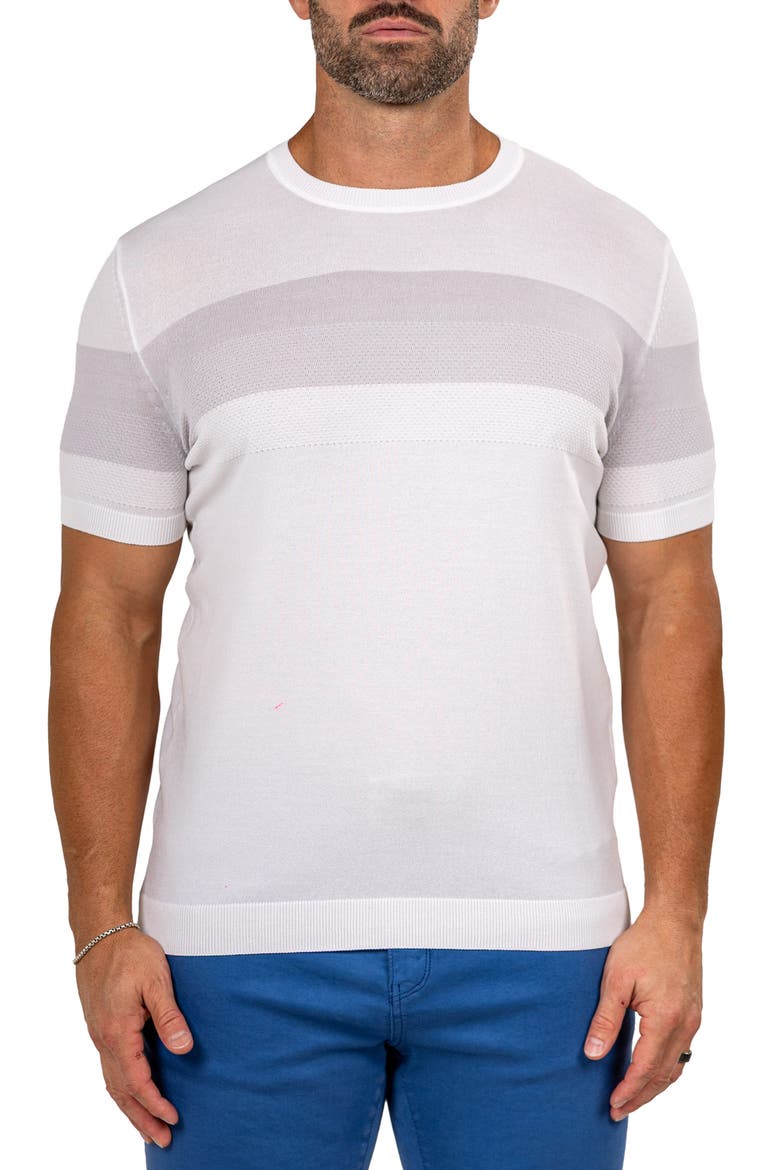 Marthy White Crewneck, Main, color, WHITE