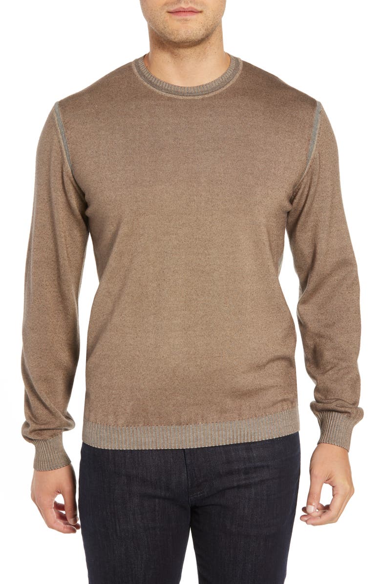 Bugatchi Crewneck Sweater, Main, color, 