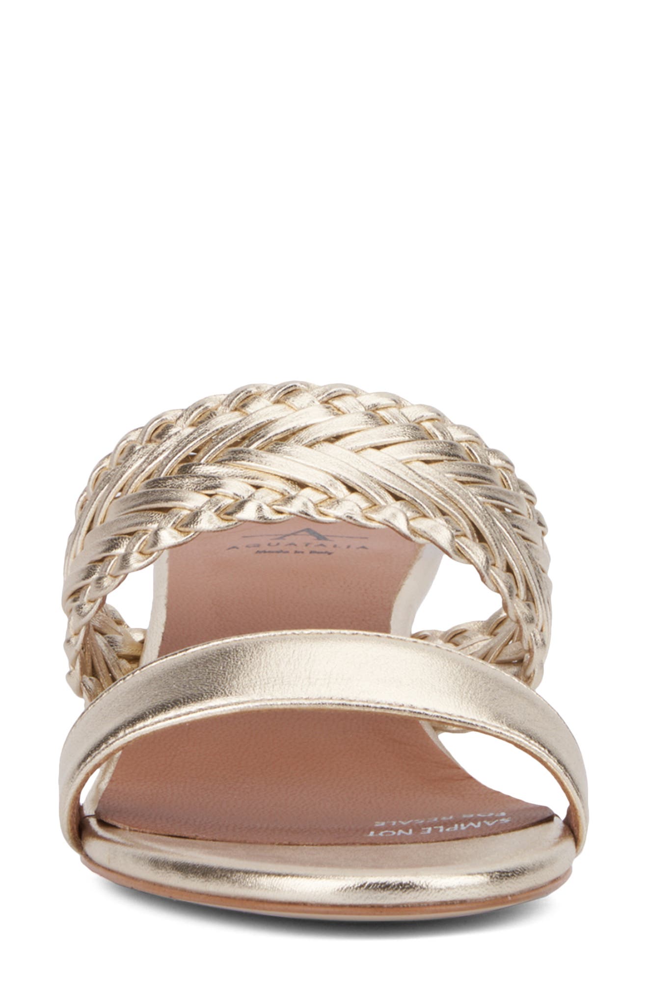 Aquatalia Kerry Water Repellent Slide Sandal, Alternate, color, 