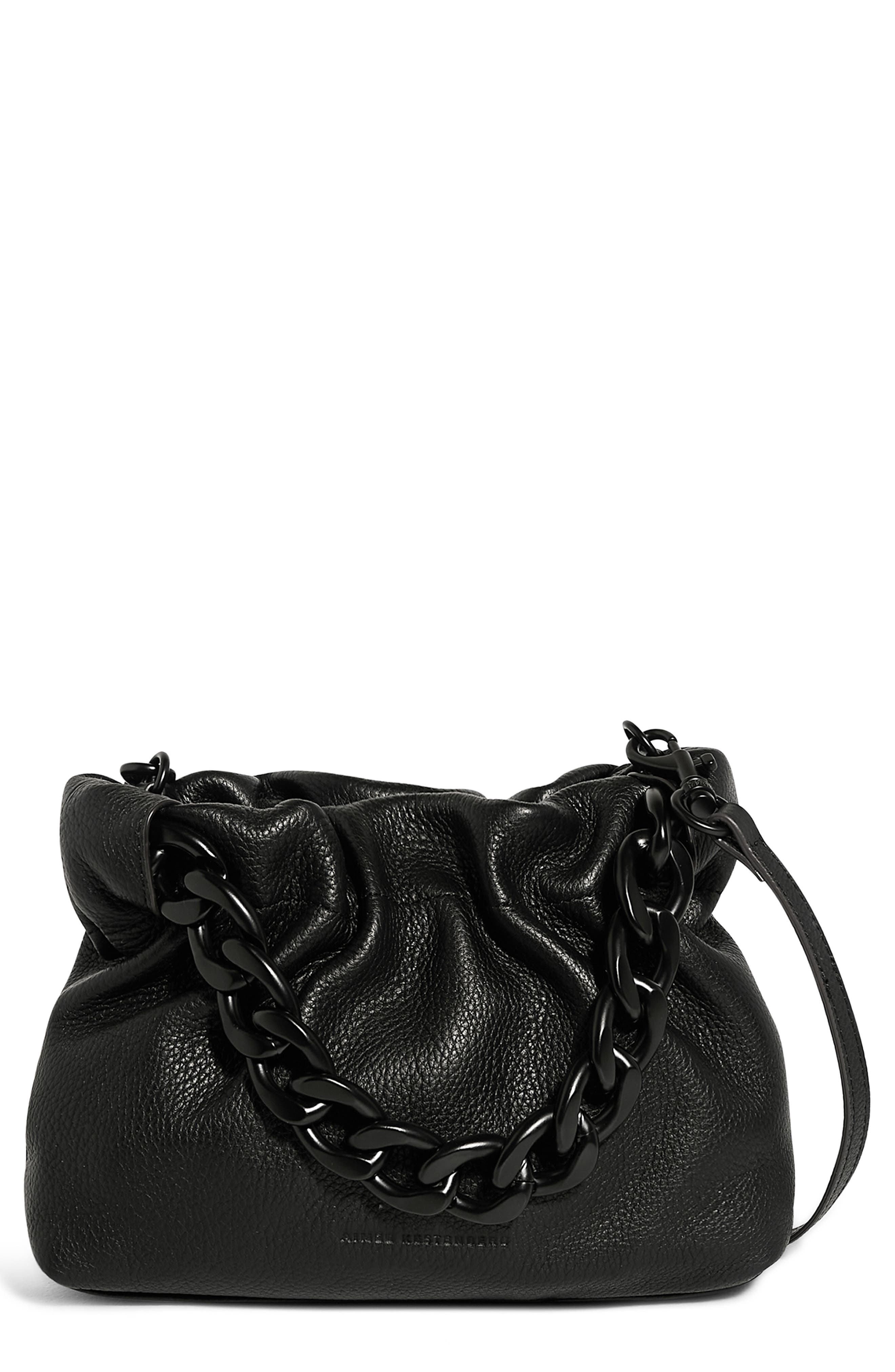 AIMEE Convertible Top Handle Bag, Main, color, Black