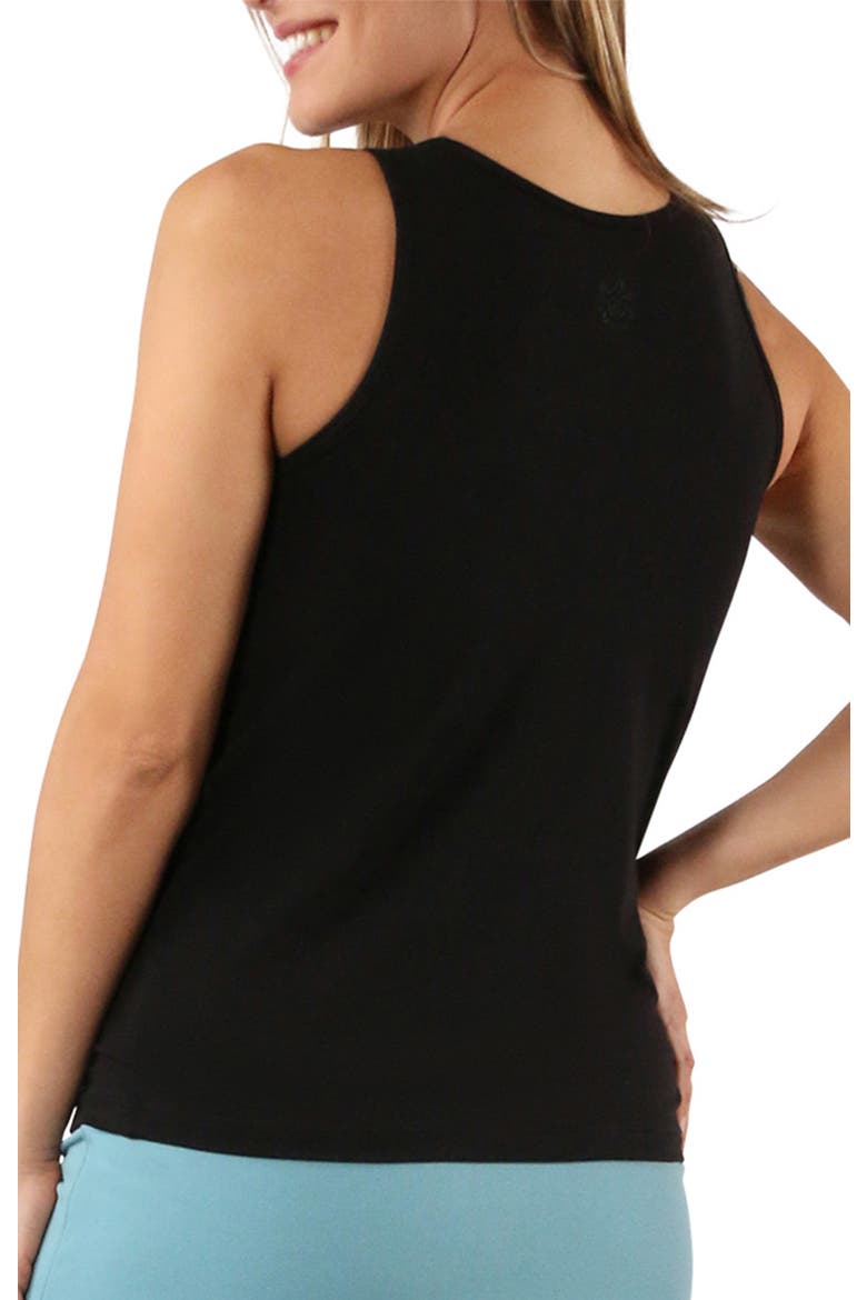 Everyday Shelf Bra Tank, Alternate, color, Black