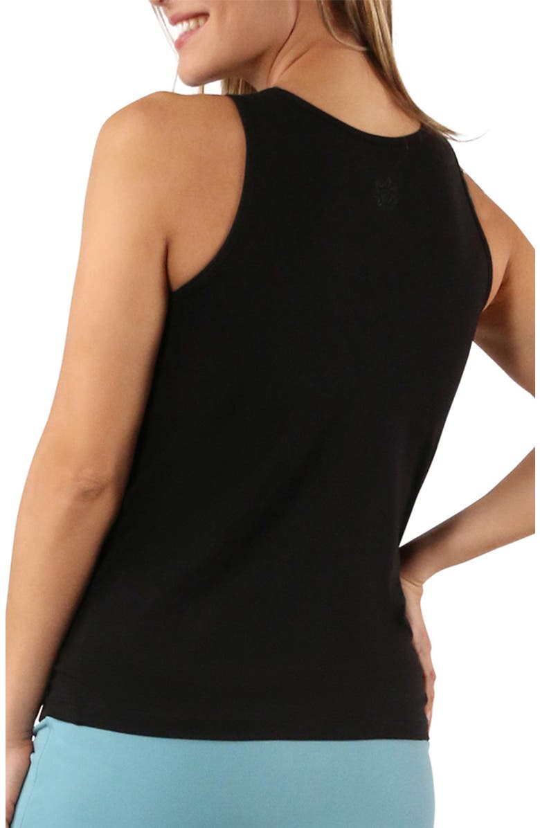 UV Skinz Everyday Shelf Bra Tank, Alternate, color, Black