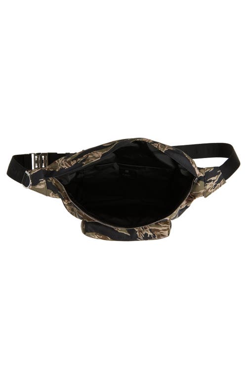 Givenchy Essential U Canvas Belt Bag In Black Multi