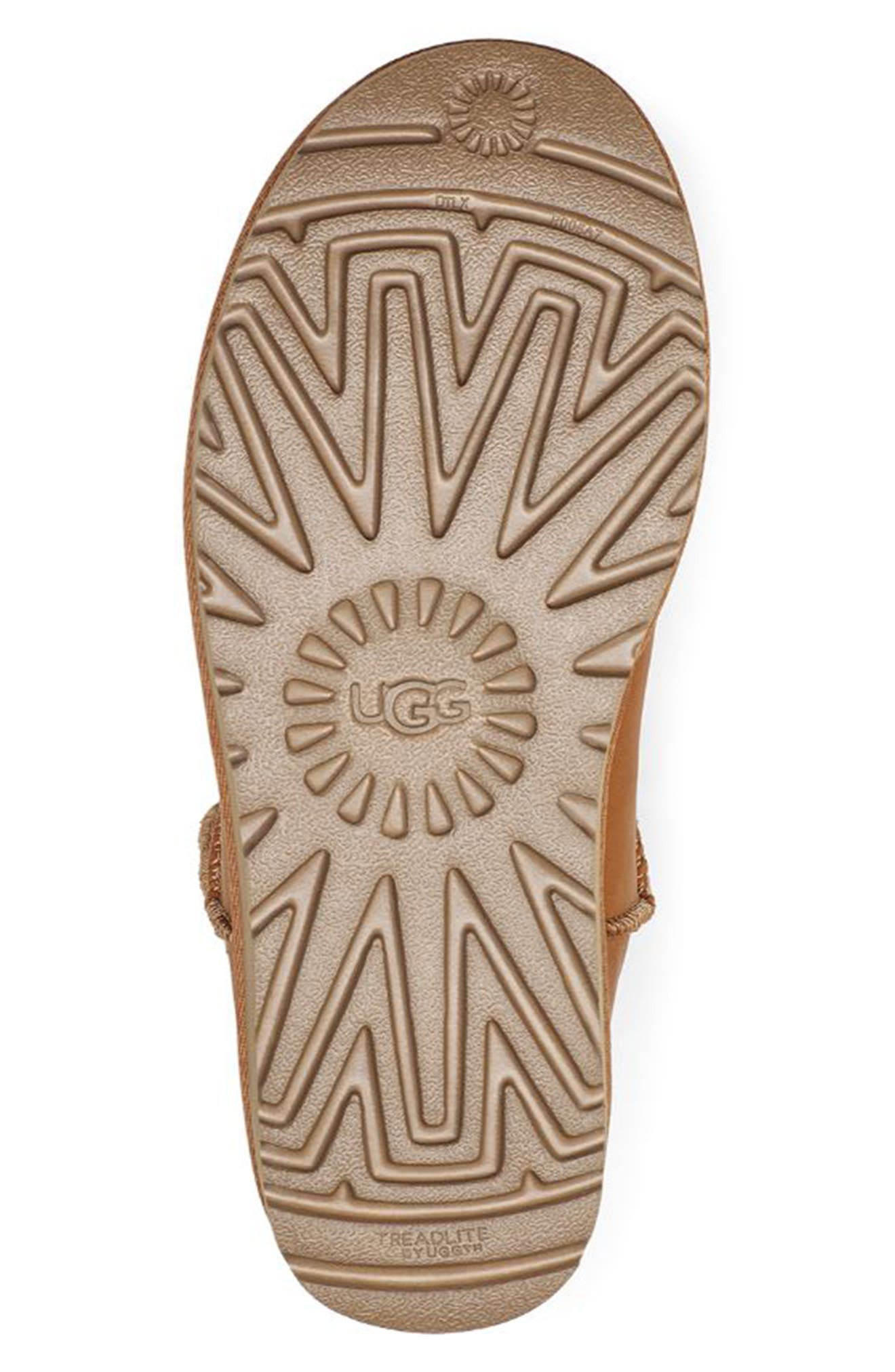 Classic Short Leather Water Resistant Boot, Alternate, color, TAN
