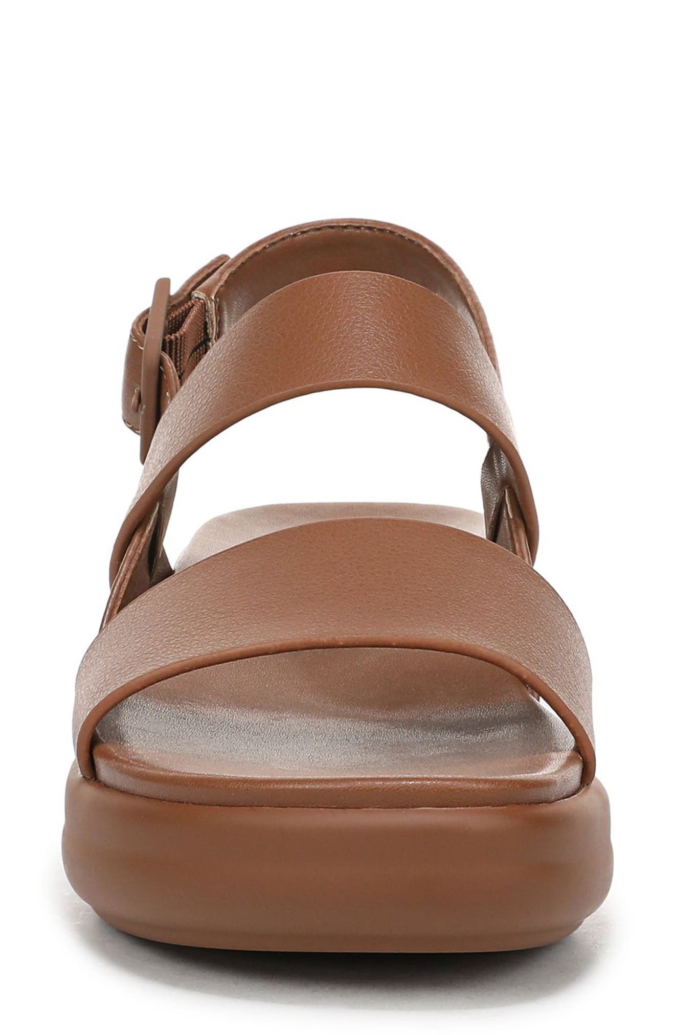 Coast Slingback Platform Sandal, Alternate, color, WALNUT BROWN FAUX LEATHER