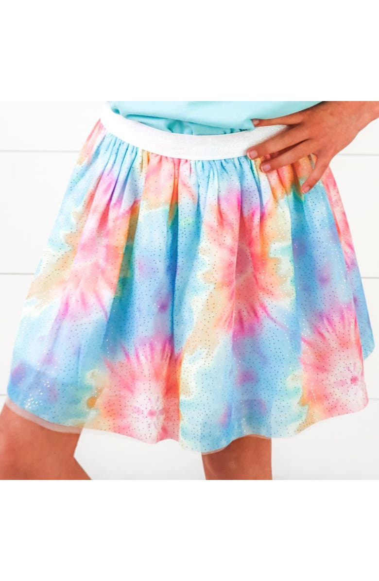 Sweet Wink Tie Dye Tutu, Alternate, color, Multicolor