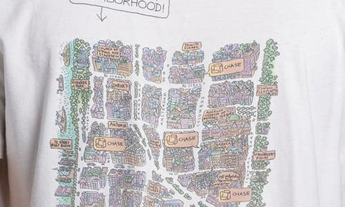 Elwood Vintage Neighborhood Tee In Multi