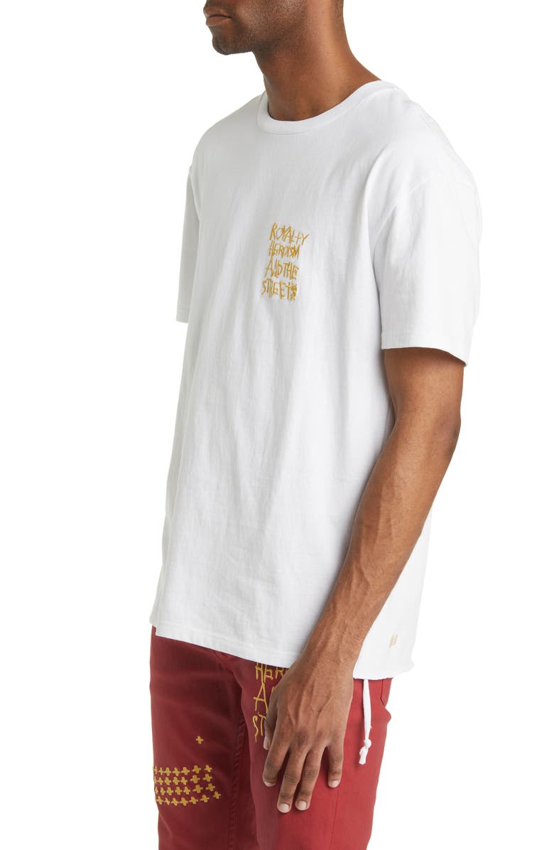 Ksubi Men's Royalty Embroidered Biggie T-Shirt, Alternate, color,