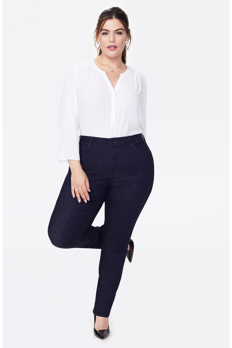 Sheri Slim Jeans, Alternate, color, RINSE