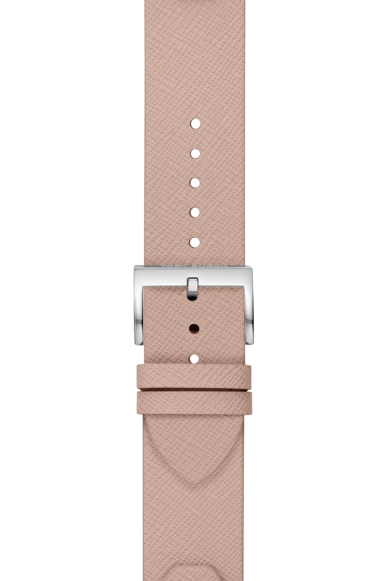 The Studs Leather Apple Watch® Band (Nordstrom Exclusive), Alternate, color, BLUSH PINK