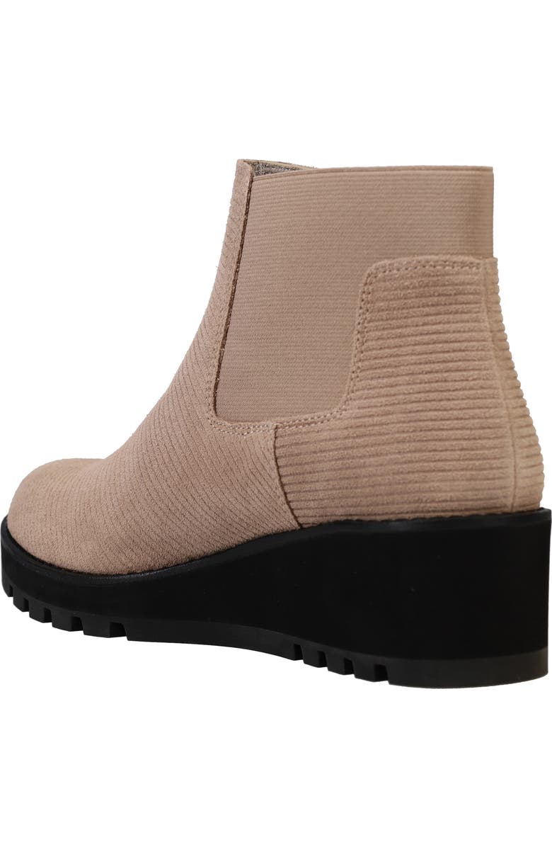 Eileen Fisher Chelsea Wedge Bootie, Alternate, color, Taupe