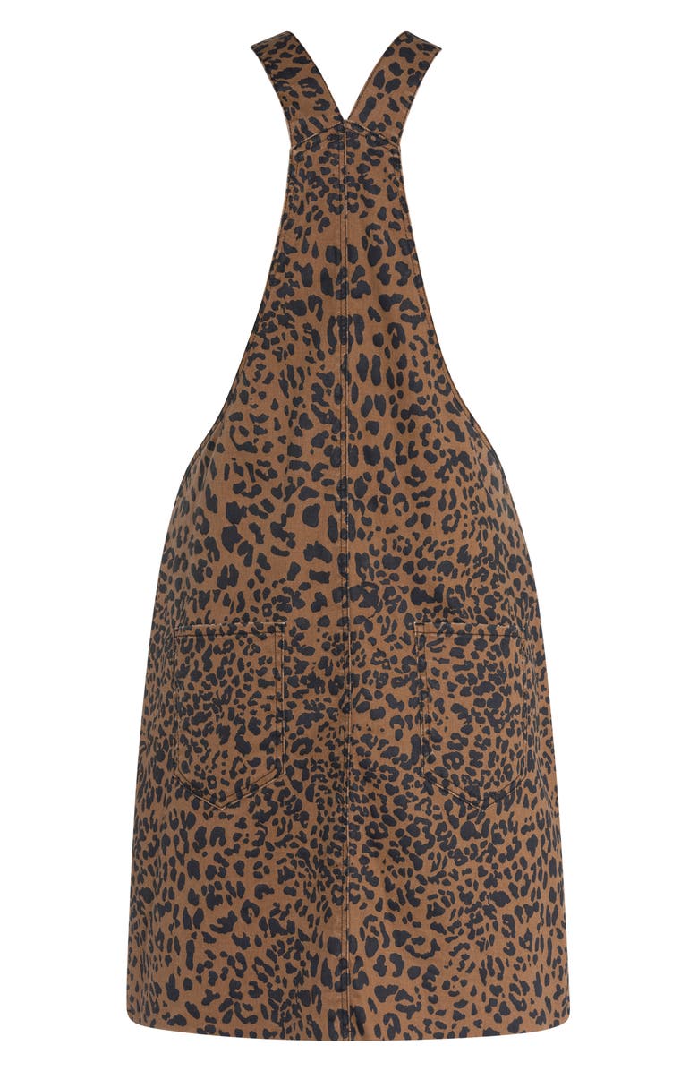 City Chic Jungle Frenzy Jumper Dress, Alternate, color, 