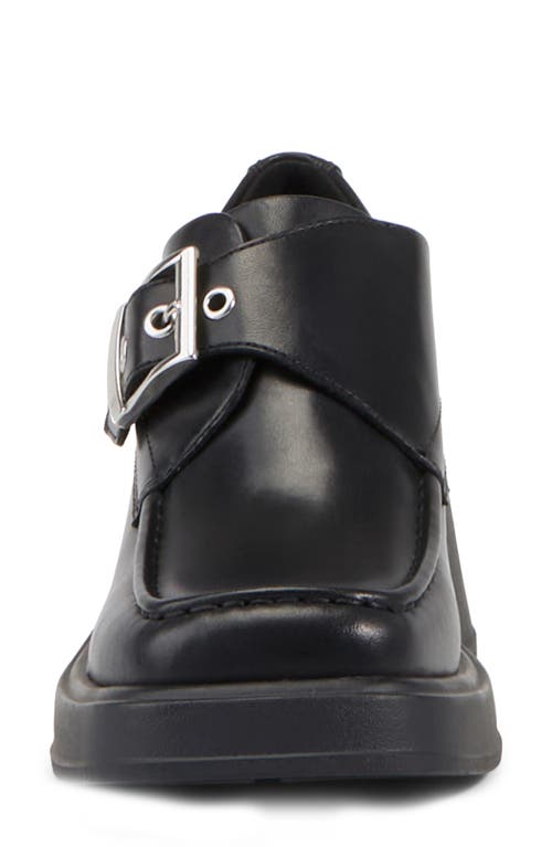 Vagabond Shoemakers Dorah Apron Toe Monk Shoe In Black