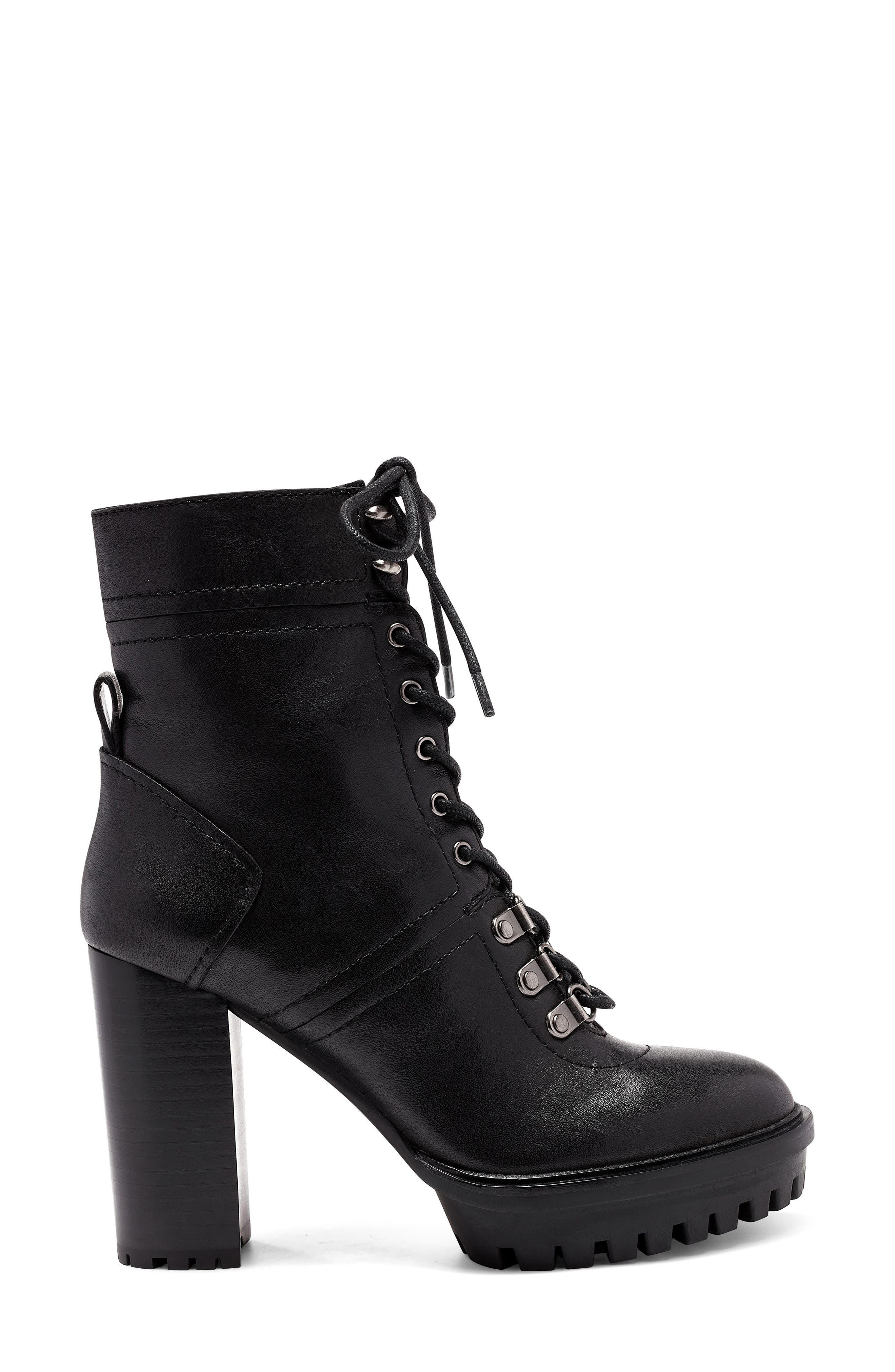 Vince Camuto Emebrila Lug Sole Lace-Up Boot, Alternate, color, 