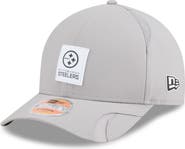 New Era Men's New Era Gray Pittsburgh Steelers 2025 Sideline M-Crown 9FORTY Adjustable Hat