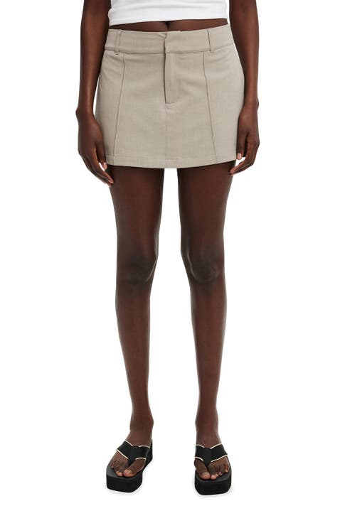 Women's Beige Mini Skirts | Nordstrom