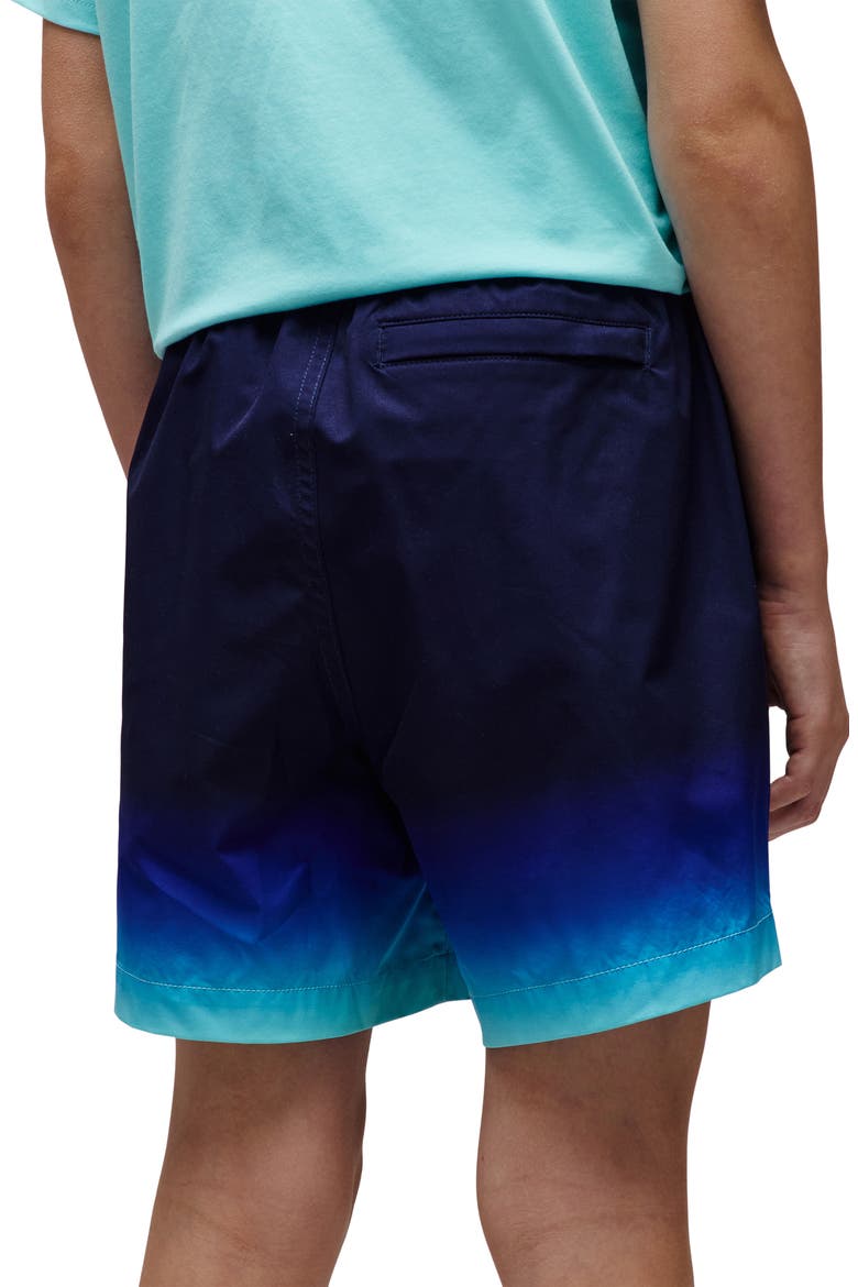Kids' Dax Ombré Swim Trunks, Alternate, color, EVENING BLUE