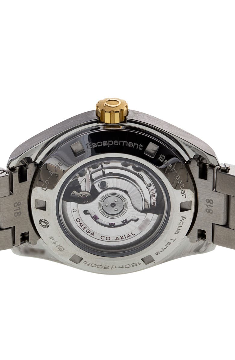 Watchfinder & Co. Omega Preowned Seamaster Aqua Terra 150M Ladies Bracelet Watch, 34mm, Alternate, color,