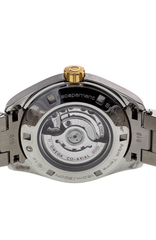 WATCHFINDER & CO. WATCHFINDER & CO. OMEGA PREOWNED SEAMASTER AQUA TERRA 150M LADIES BRACELET WATCH, 34MM 