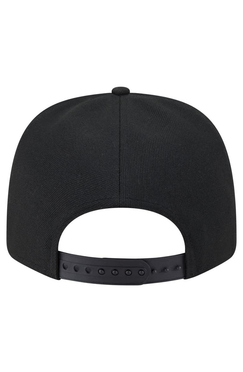 New Era Men's New Era Black Chicago White Sox Multi-Rope 9SEVENTY Stretch-Snap Hat, Alternate, color, Black