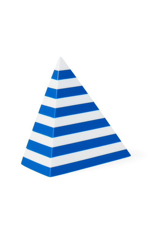 Jonathan Adler Striped Bookends In Blue