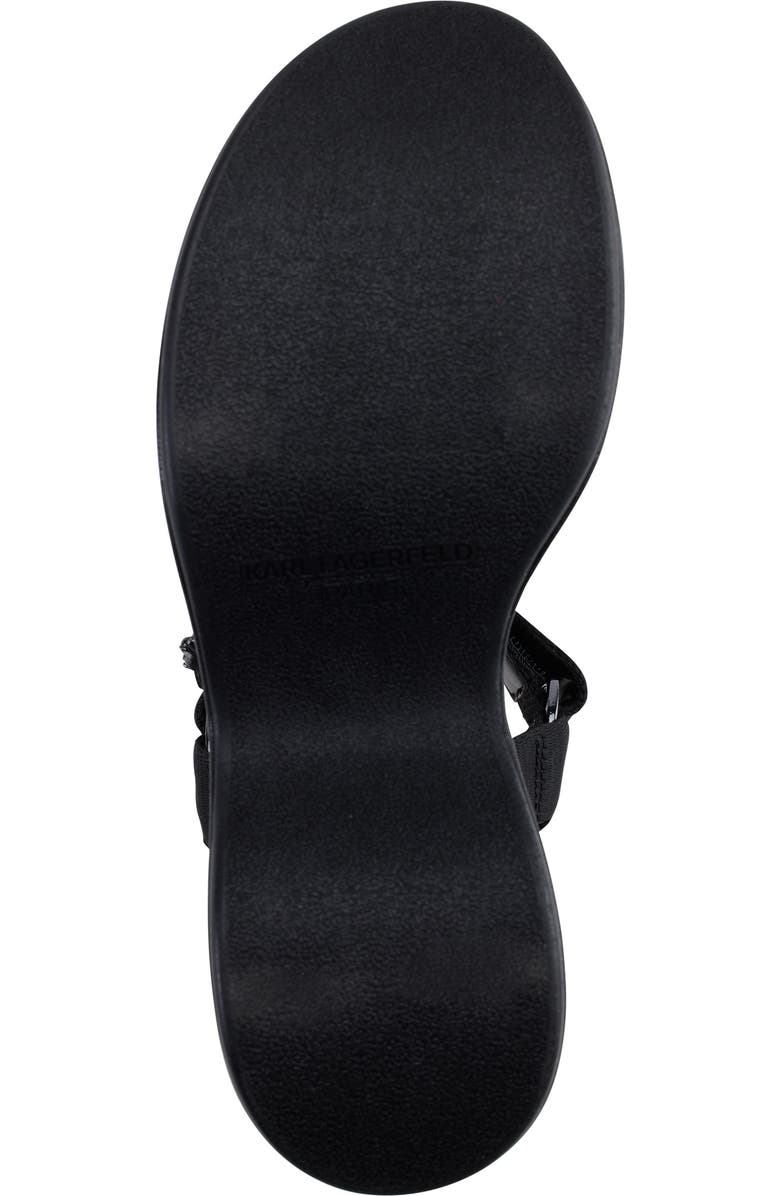 KARL LAGERFELD PARIS Kiana Platform Sandal, Alternate, color,