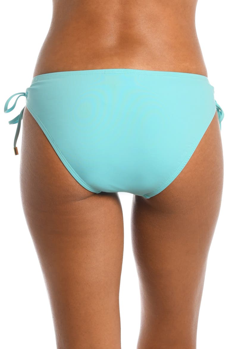 Island Goddess Hipster Bikini Bottoms, Alternate, color, ICE BLUE