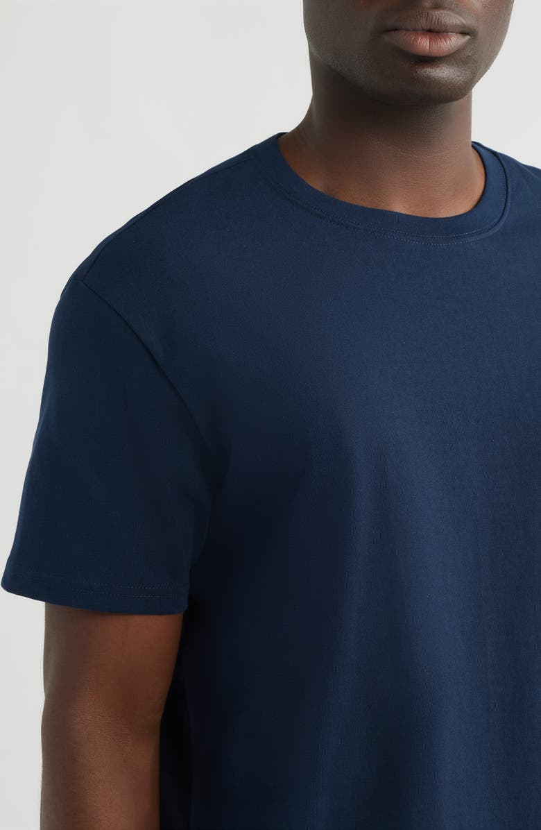 Mavi Jeans Cotton T-Shirt, Alternate, color, Black Iris