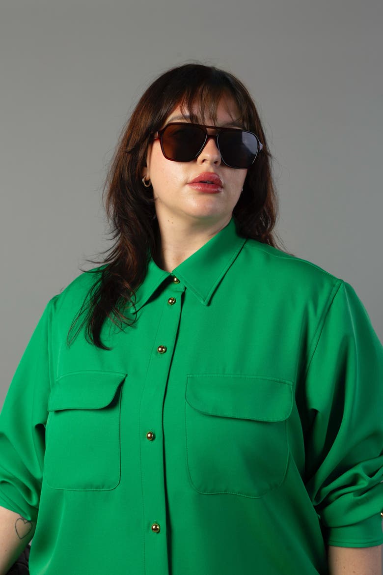 The Payton Two Pocket Shirt, Alternate, color, Green