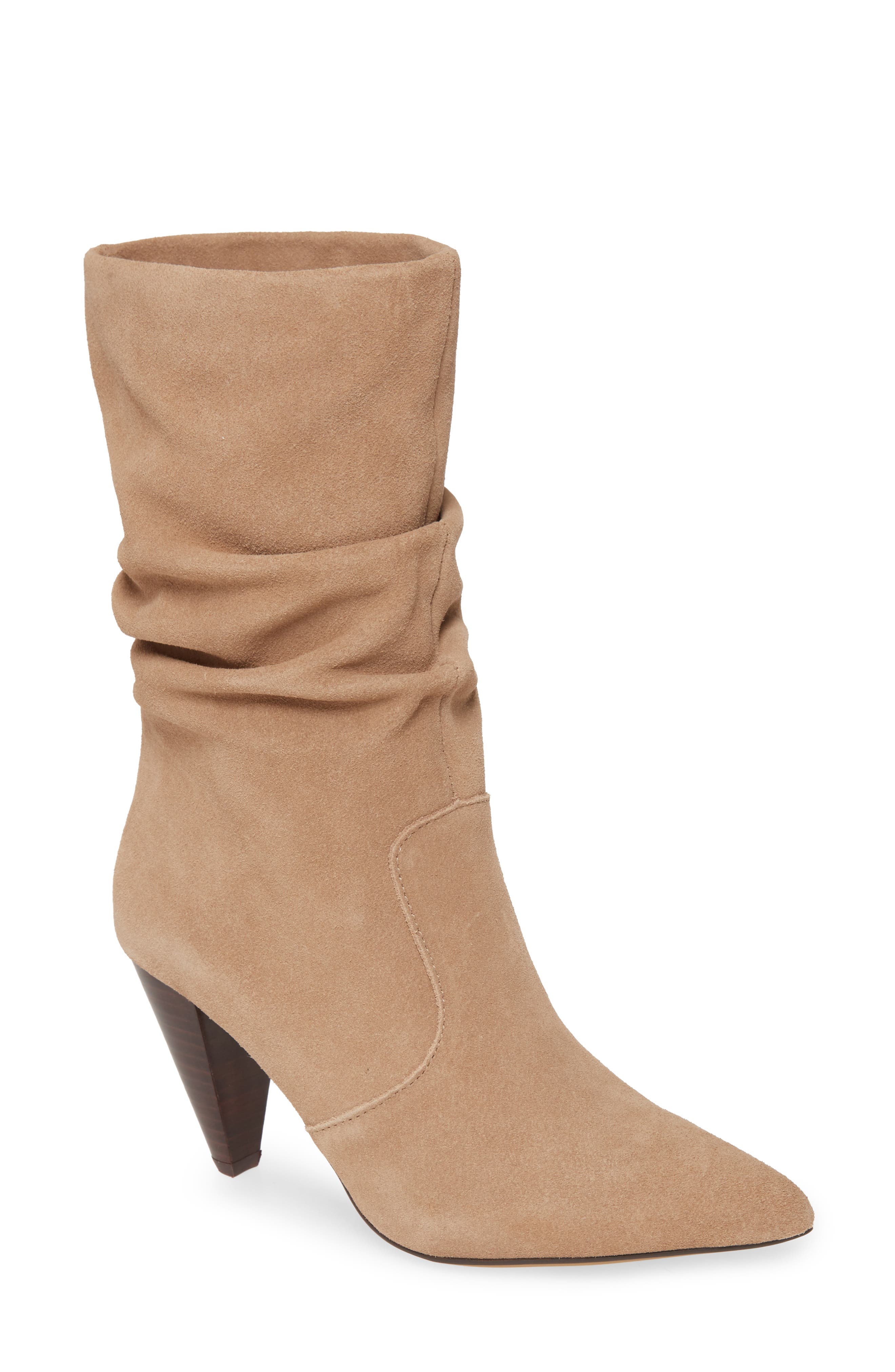 Kenley Bootie, Main, color, LIGHT BROWN SUEDE