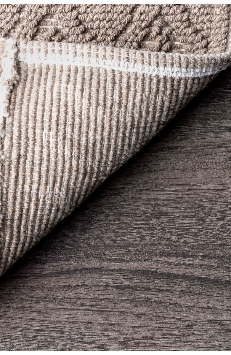 NULOOM Ethan Textured Trellis Bath Mat, Alternate, color,