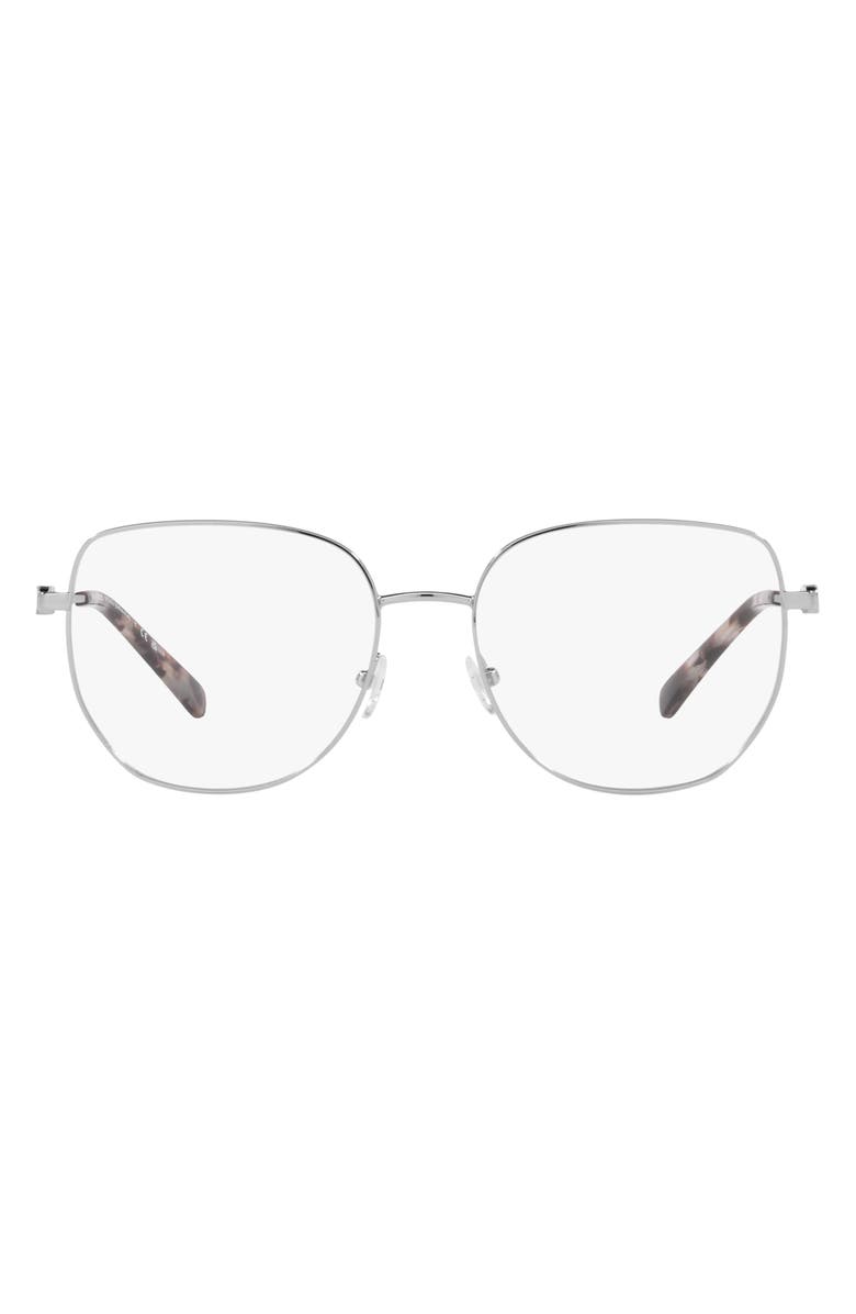 Michael Kors Belleville 54mm Square Optical Glasses, Main, color, 