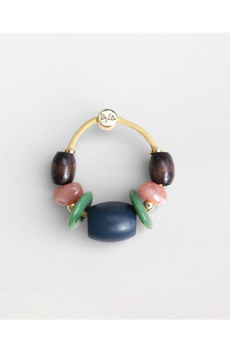 By Lilla Melon Capsule Bracelet Hairtie, Main, color, Prussian Blue