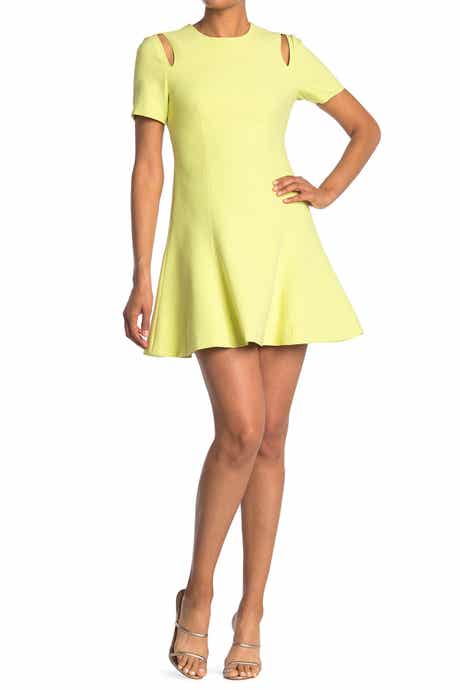 Cinq à Sept Alyssa Shoulder Cutout Mini Dress