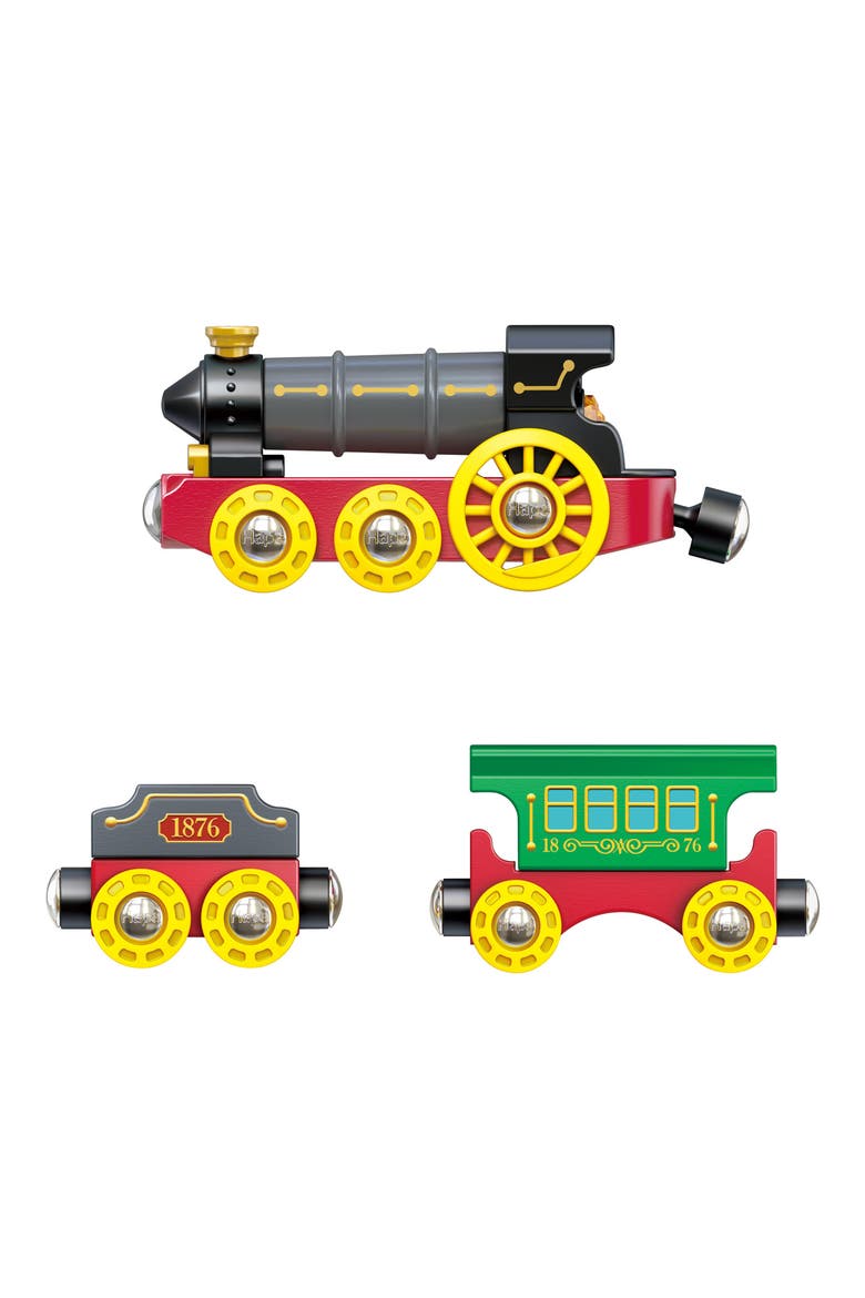 Retro Steam Train with Lights & Sounds Playset, Main, color, MULTI