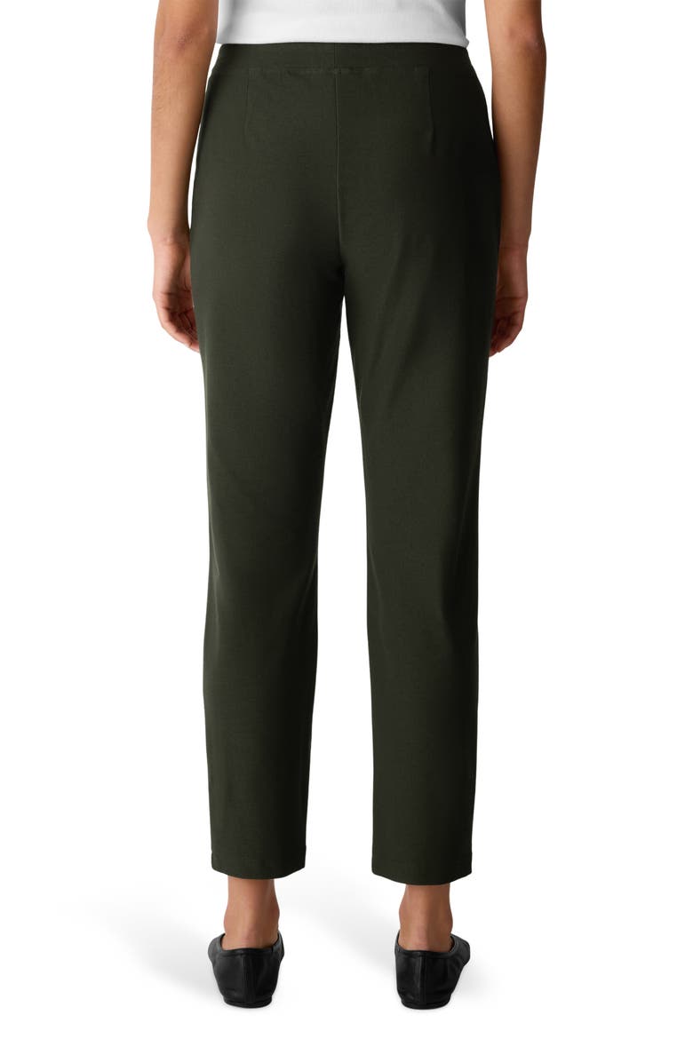 Slim Ankle Pants, Alternate, color, SEAWEED