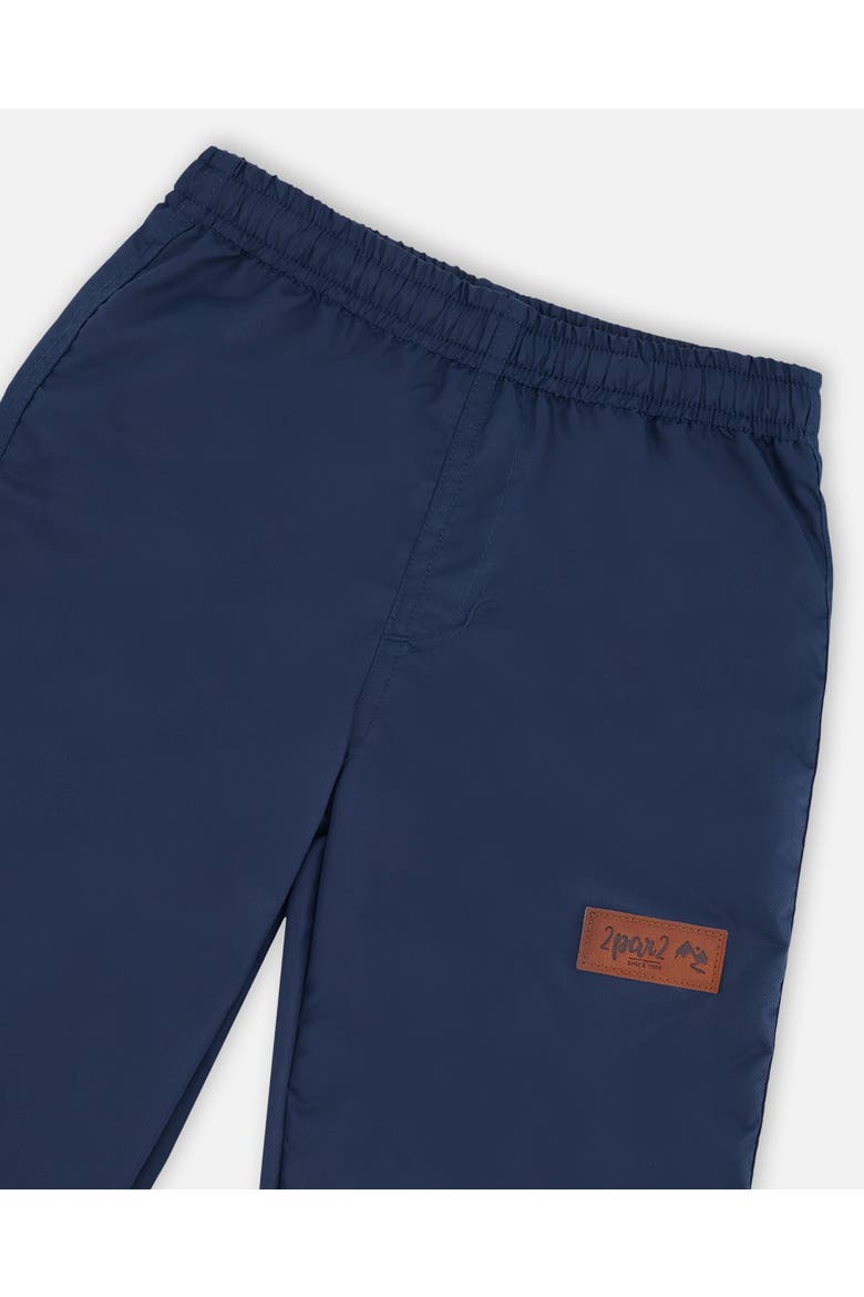 Gender Inclusive Splash Pants in Recycled Polyester, Alternate, color, Navy Blue