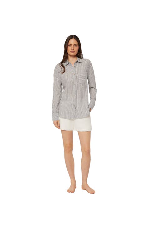 Air Linen Boyfriend Shirt