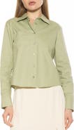 Alexia Admor Roxanne Cotton Button-Up Shirt
