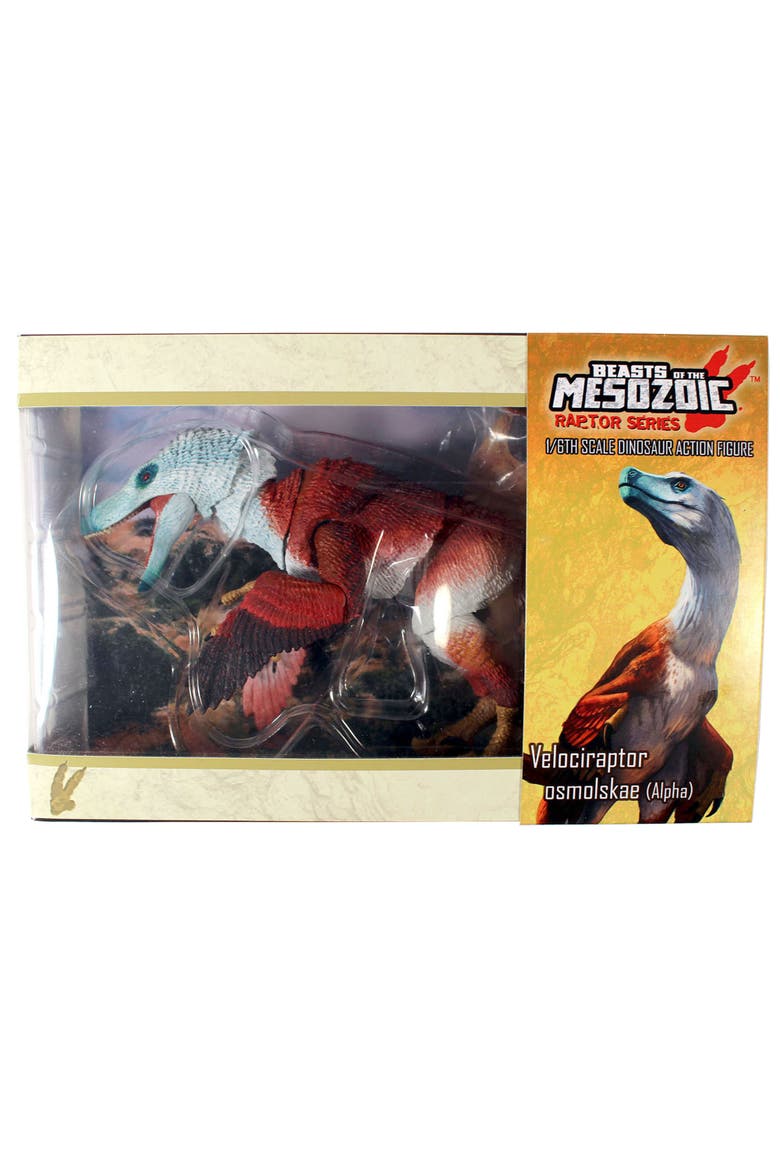 Velociraptor Osmolskae Dinosaur Action Figure, Alternate, color, Multicolored