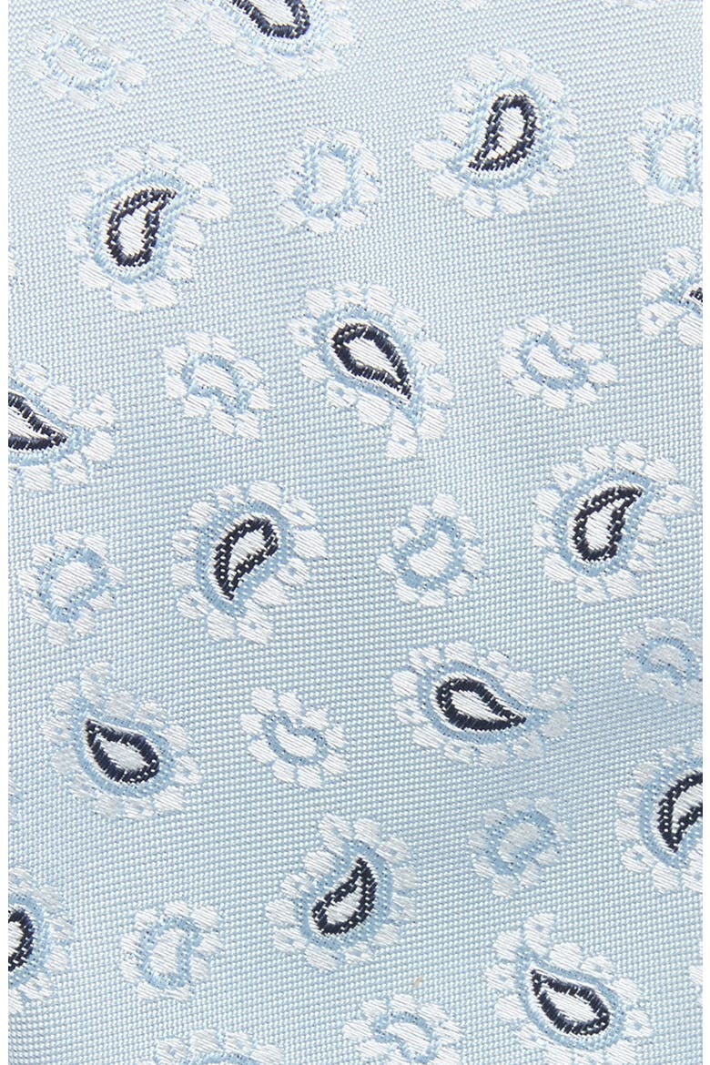 Paisley Silk Blend Tie, Alternate, color, LIGHT/ PASTEL BLUE
