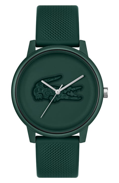 Lacoste.12.12 Move Quartz Silicone Strap Watch, 36mm