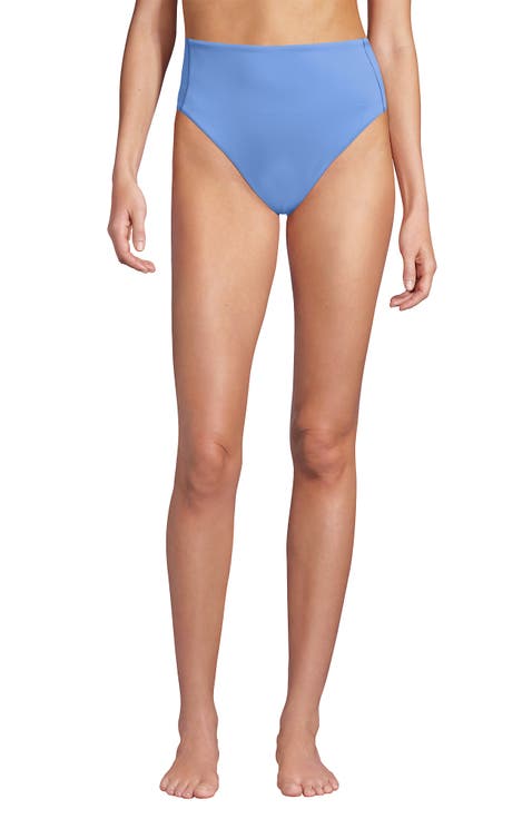 Tugless QuickDry High Waisted High Leg Bikini Bottoms