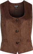 Steve Madden Fontana Button-Up Vest